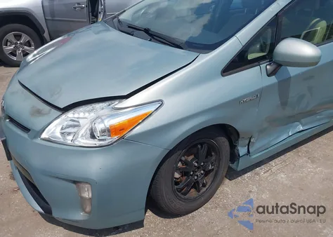 2012 Toyota Prius Two from USA, damaged, VIN JTDKN3DU9C5436488